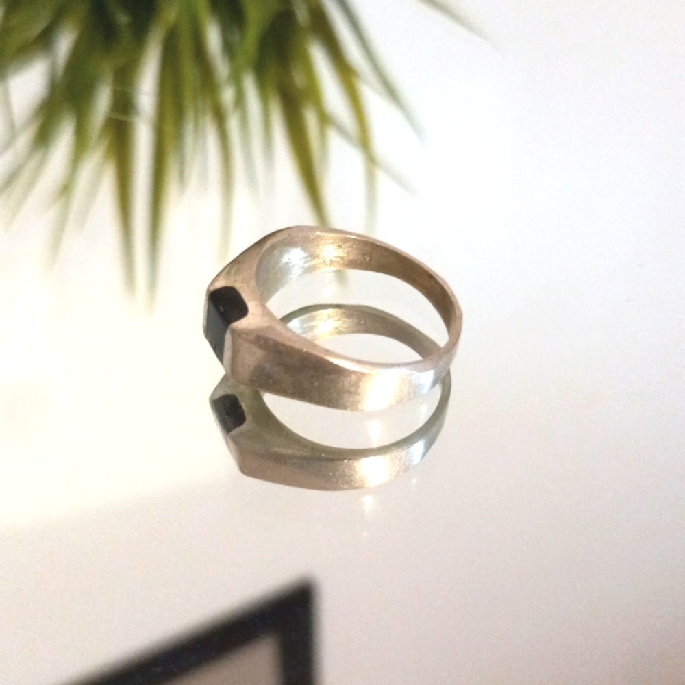925 onyx ring - Picture 4 of 8